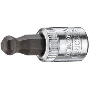 941RGA - CHIAVI A BUSSOLA ATTACCO 1/4" DIN 3120-ISO 1174 - Orig. Gedore